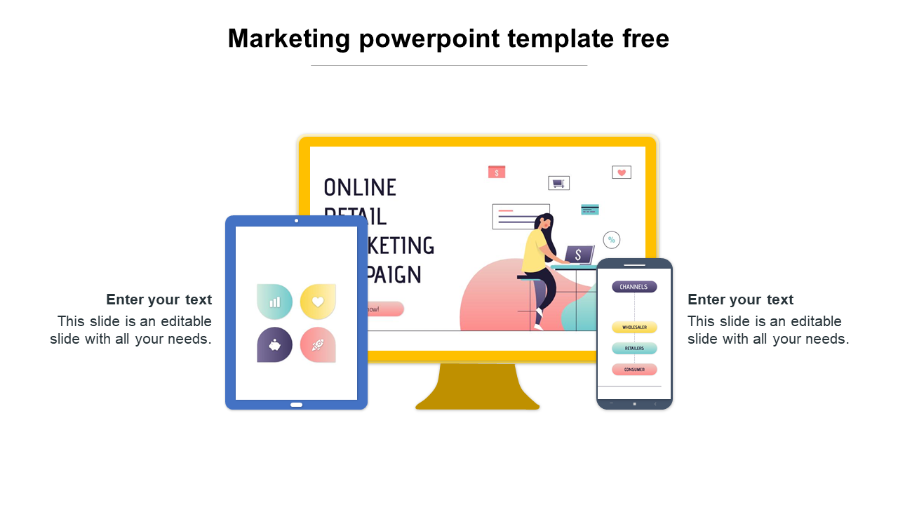 Free - Effective Marketing PowerPoint Template Free Download